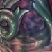 Tattoos - biomechanical filagree leaf tattoo - 74083