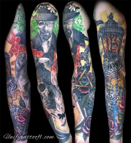 Tattoos - Abstract Sleeve - 129387