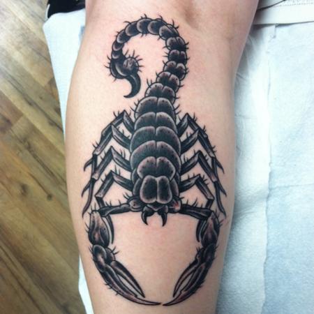 Skyler Del Drago - Scorpion Tattoo
