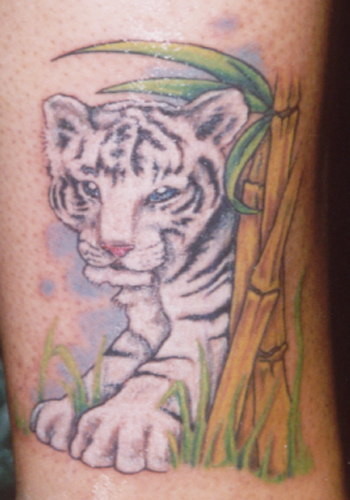 Tattoos - Nature Animal Wildlife tattoos - Tiger Cub Tattoo