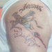 tattoo galleries/ - Cross Died For You - 12047