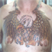 tattoo galleries/ - Eagle On Chest. - 12043