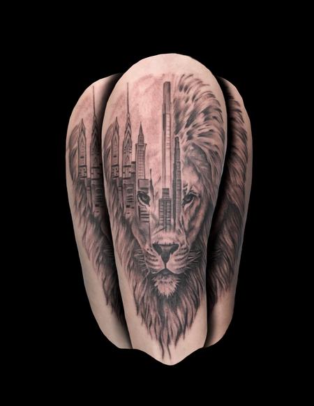 Tattoos - Philly Lion - 128628