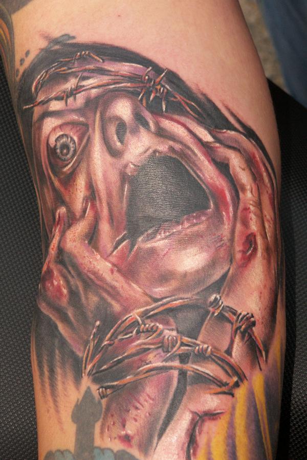 evil arm ditch tattoo by chad chase tattoonow evil arm ditch tattoo by chad chase tattoonow