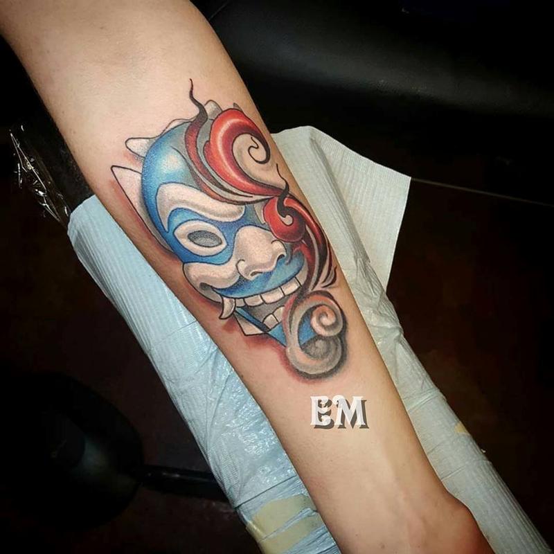 spirit mask by emily kay tattoonow spirit mask by emily kay tattoonow
