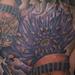 Spider Mums and Skulls Backpiece Tattoo Tattoo Design Thumbnail