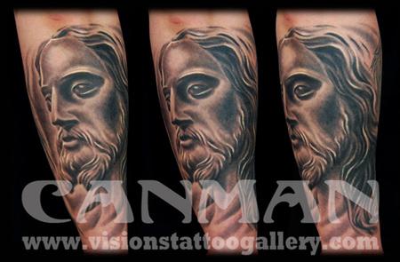 Canman - jesus portrait