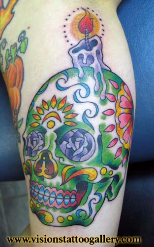 Canman - Mexican Day of the Dead Skull