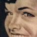 Betty Page Portrait Tattoo Thumbnail