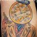 Victorian timekeeper and key Tattoo Thumbnail