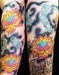 Tattoos - Flowers and Skulls - 35116