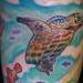 underwater scene Tattoo Thumbnail