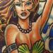 Tattoos - pin-up mermaid - 58993