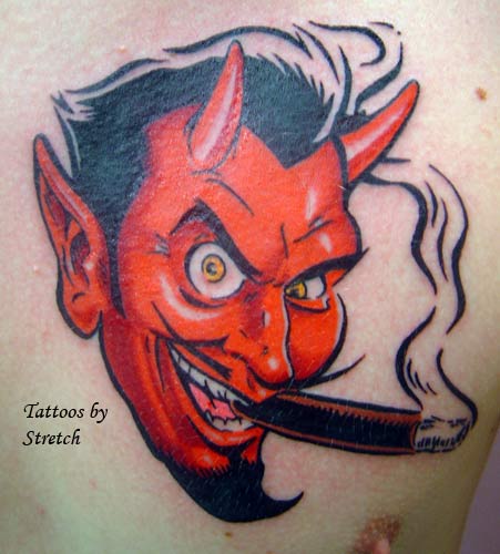 devil tattoos. Tattoos?
