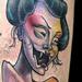 Screaming Geisha Tattoo Thumbnail