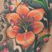 tattoo galleries/ - Color Cherry Blossoms Tattoo