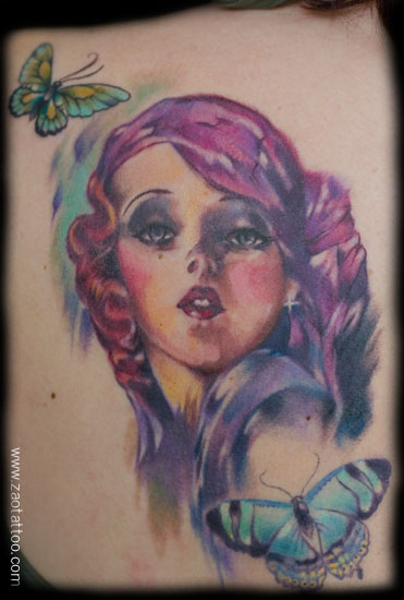 Muriel Zao - 20s Pinup Tattoo