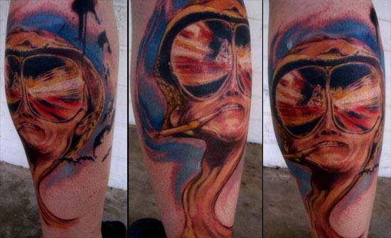 Muriel Zao - Fear and Loathing in Las Vegas Tattoo