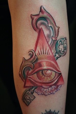 Muriel Zao Illuminati Tattoo