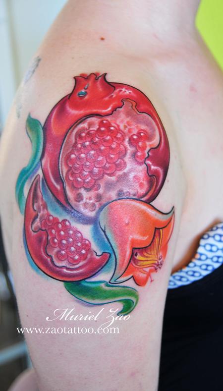 Muriel Zao - Pomegranate Tattoo