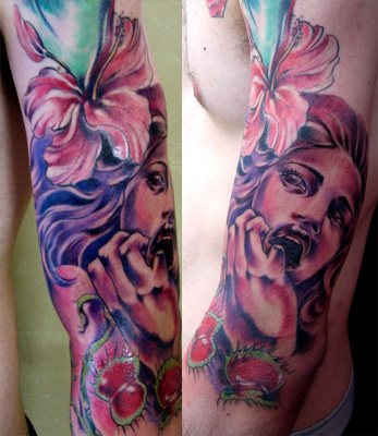 Muriel Zao - Medusa Sister Tattoo