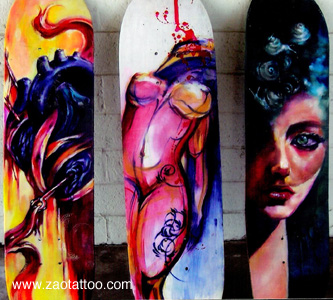 Muriel Zao - Skate-Boards