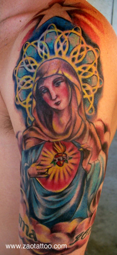 Muriel Zao - Virgin Mary Tattoo