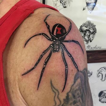 Adam Lauricella - Black Widow Tattoo