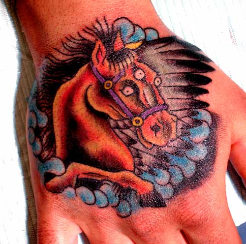 Tattoos - Alex Sherker - 3 Eyed Pegasus