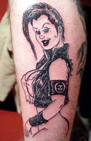 Tattoos - Alex Sherker - Misfit girl
