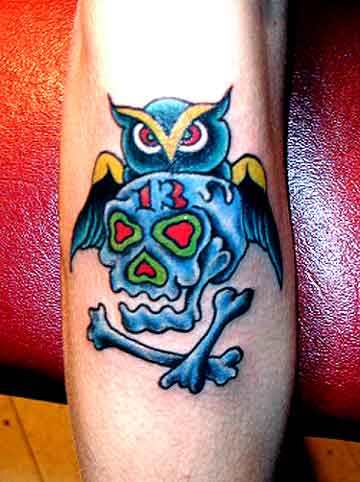 Alex Sherker - Owl, Skull, #13!!!