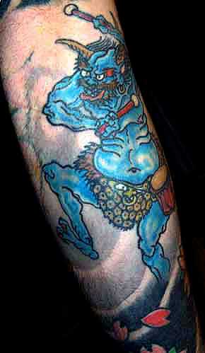 Tattoos - Alex Sherker - Thunder Oni