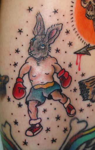 Tattoos - Alex Sherker - Bunny Boxer