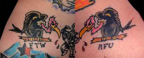 Tattoos - Alex Sherker - Buzzards
