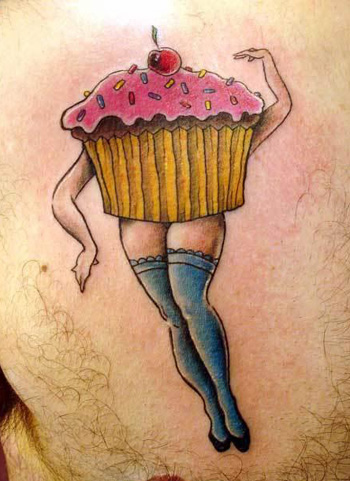Tattoos - Alex Sherker - Cupcake Pinup