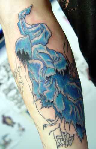 Tattoos - Alex Sherker - Ghost
