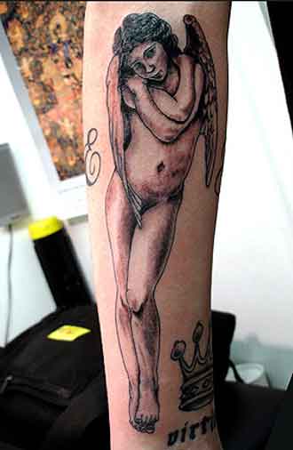 Tattoos - Alex Sherker - Angel