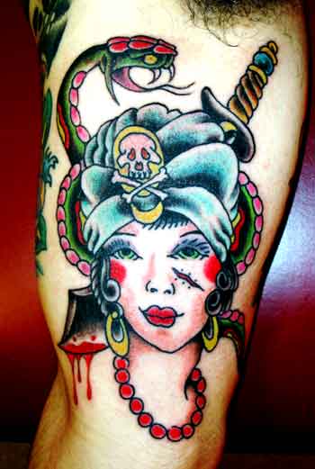 Tattoos - Alex Sherker - Gypsy Girl