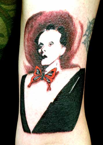 Tattoos - Alex Sherker - Klaus Nomi portrait