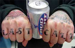 Tattoos - Lettering tattoos - Last Call