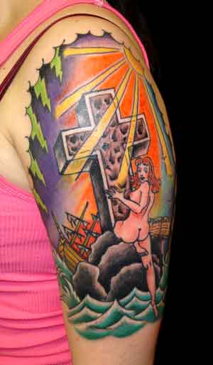 Tattoos - Alex Sherker - Rock of Ages