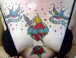 Tattoos - Alex Sherker - Sacred Heart