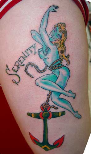 Tattoos - Alex Sherker - Serenity