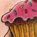 Tattoos - Cupcake Pinup - 28302