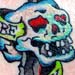 tattoo galleries/ - Knife and Skull - 5011