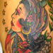 Tattoos - Gypsy girl and Owl - 16016