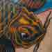tattoo galleries/ - Koi and Flowers - 5032