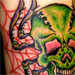 Tattoos - Skull-Spider - 14698