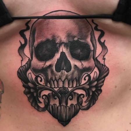 Tattoos - Skull - 128596