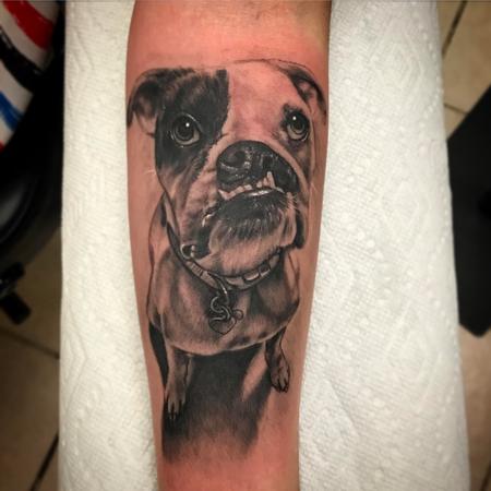 Tattoos - Dog portrait  - 125800